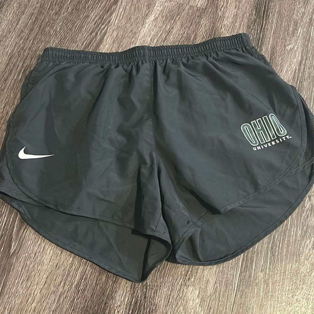 Ohio University Nike Running Shorts Grey